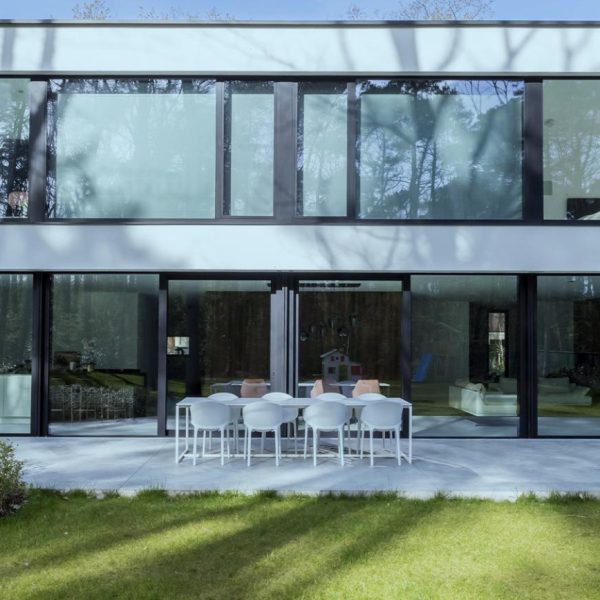 کرتین وال نمای مدرن ساختمان